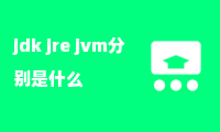 jdk jre jvm分别是什么