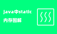 java中static内存图解