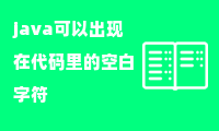 java可以出现在代码里的空白字符