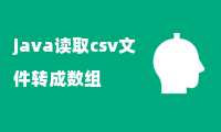 java读取csv文件转成数组